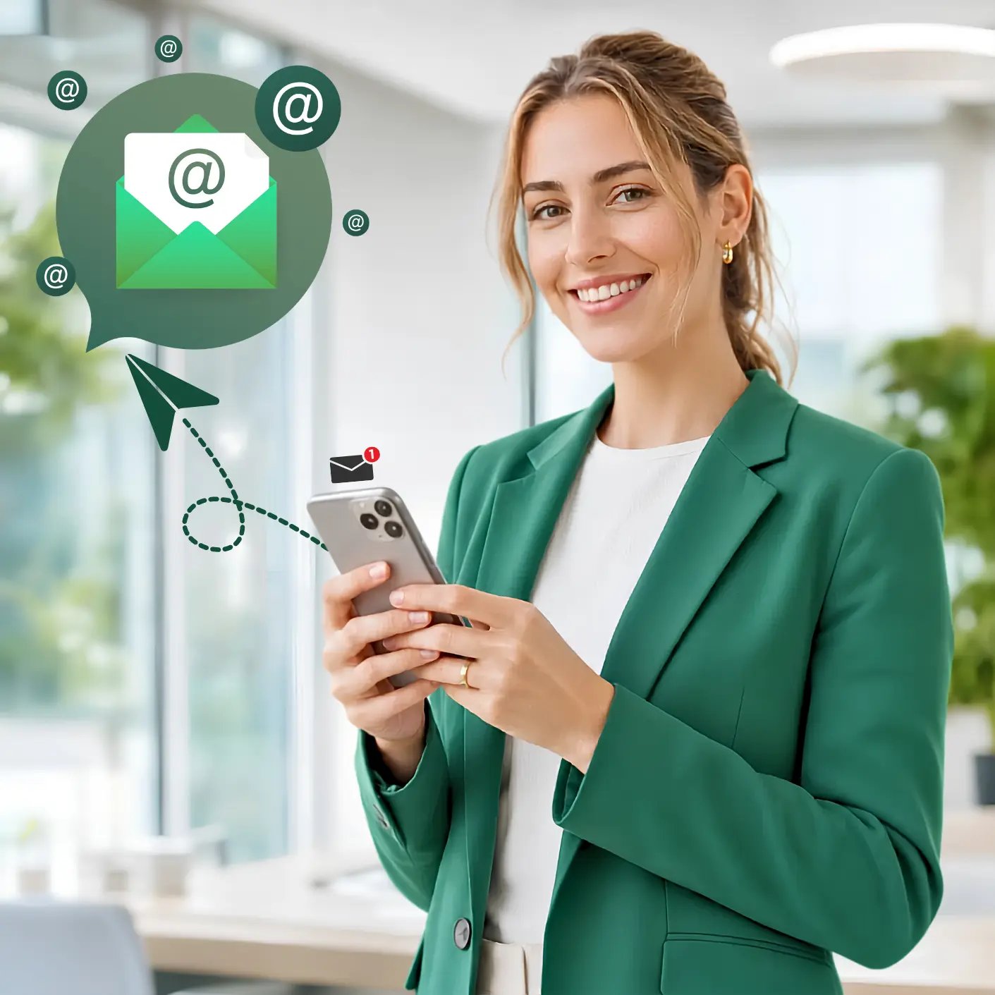Business email IMAP sync